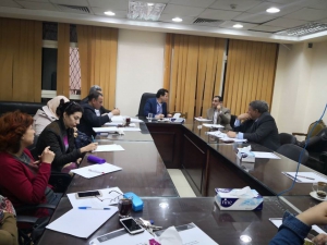 انعقاد مجلس الكلية رقم ٧٧