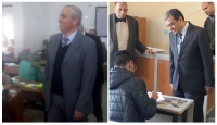 نائبا رئيس جامعه بنها يتفقدا الامتحانات في 5 كليات