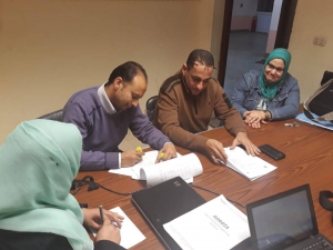 فعاليات اجتماعات فرق العمل المشكلة لتنفيذ مخرجات مشروع دعم وتطوير الفاعلية التعليمية