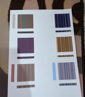 فعاليات تقييم مقرر تصميم الأقمشة البسيطة