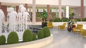 فاعليات تقييم مقرر منشآت سياحية للفرقة الرابعة بقسم التصميم الداخلى والأثاث