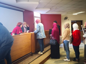 فعاليات تقييم المقررات العملية بالفرقة الاعدادية