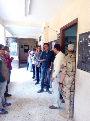 كلية الفنون التطبيقية تشارك في الإستفتاء على التعديلات الدستورية