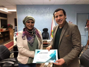 فاعليات ورشة عمل صناعة الفيلم الوثائقي القصيربكلية الفنون التطبيقية