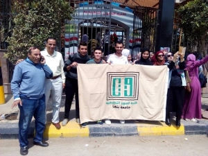 كليه الفنون التطبيقية جامعه بنها تشارك فى الإستفتاء على التعديلات الدستورية 2019 م