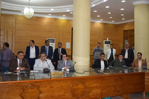 أحمد اسلام  بهندسة شبرا رئيسا ومحمد ذكى الامين العام المساعد بالفنون التطبيقية  لإتحاد الطلاب جامعة بنها