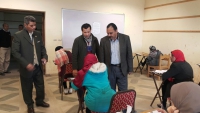 تفقد أول يوم الإختبارات للسيد العميد أ.د تامر سمير و أ.د شمس القرنفلى وكيل الكلية لشؤن الطلاب