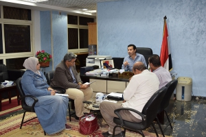 اجتماع العميد مع رؤساء الاقسام ومديرى الوحدات