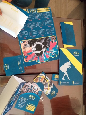 فاعليات تقييم مقررتصميم تقويمات ومطويات  بقسم الإعلان