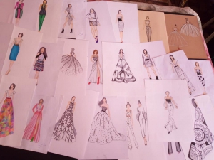 تقييم مادة اساسيات تصميم الفرقة الاولى قسم تكنولوجيا الملابس والموضة