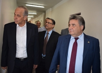 القاضي وعشماوي يزوران المستشفي الجامعي ببنها