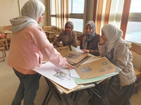 فعاليات تقييم مقرر تاريخ أثاث إسلامى للفرقه الثانيه ببرنامج علوم تصميم و انتاج الأثاث