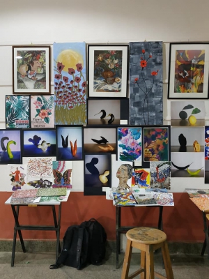 فعاليات اليوم الول لتقيمات بقسم الاعلان