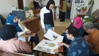 فاعليات تقييم مقرر رسم من الطبيعه ٢ الفرقة الثانية  بقسم النحت والتشكيل المعماري والترميم للفصل الدراسي الثاني للعام الجامعي ٢٠٢٥ /٢٠٢٦