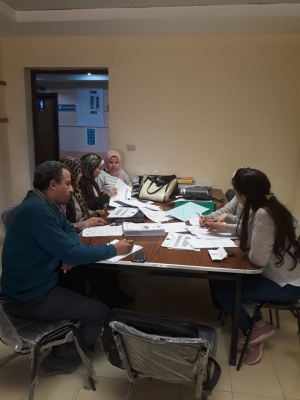 اجتماع  المدير التنفيذي لمشروع الفاعليه التعليميه مع ممثلي وحدات الجوده الداخليه