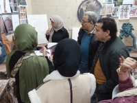 فاعليات تقييم مقرر طبيعة حية (3) للفرقة الثانية ـ الفصل الخريفي ـ للعام الجامعي 2025 - 2026 قسم (النحت والتشكيل المعماري والترميم)