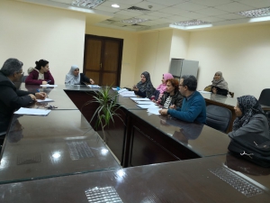 اجتماع شهر ابريل للجنة الدراسات العليا