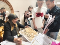 فاعليات تقييم اليوم الأول لمقرر تصميم الأثاث التراثى