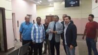 زيارة رئيس الجامعة للفنون التطبيقية