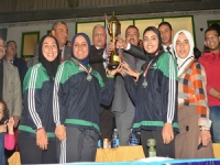 إنتهاء فعاليات مهرجان جامعة بنها الرياضي الأول