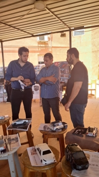 فعاليات مقرر مادة عينة اولي 2 الفرقة الثالثة قسم التصميم الصناعي الفصل الدراسي الثاني، العام الدراسي 2024/2025