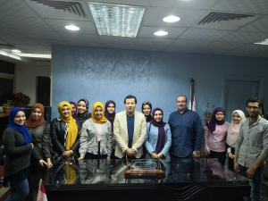 مساهمه طلاب كلية الفنون التطبيقية فى خدمة المجتمع