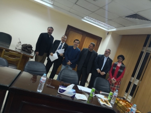 توصيات لجنة السادة الاساتذة  بقسم الطباعة والنشر والتغليف بالفنون التطبيقية - جامعة حلوان