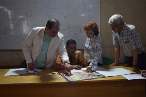 فاعليات تقييم مقرر متاحف للفرقة الإعدادي ساعات معتمده للعام 2018-2019