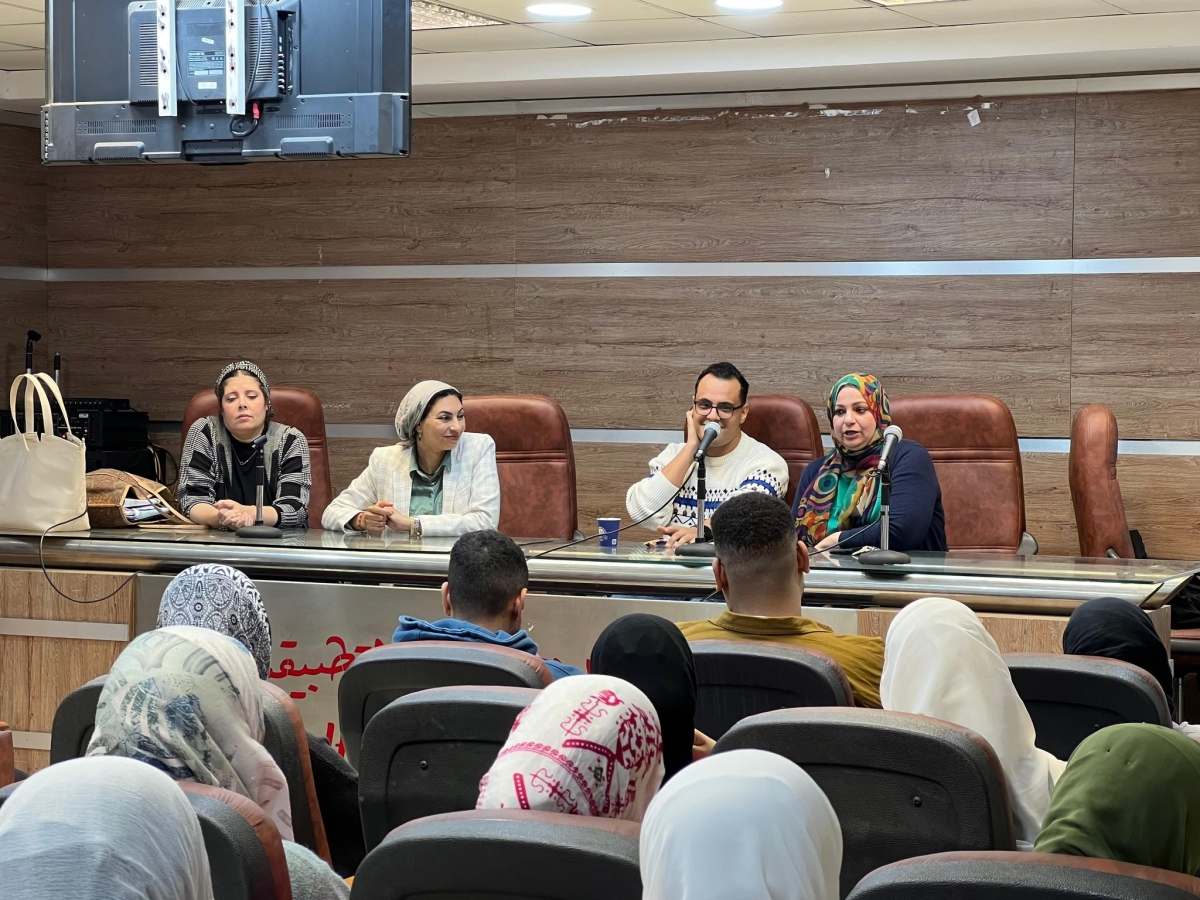 ورشة تصميم متميزة بكلية الفنون التطبيقية – جامعة بنها