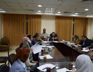 انعقاد مجلس الكلية رقم 65