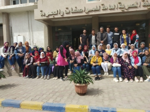 رحلة علمية لقسم تكنولوجيا الملابس والموضة للهيئة المصرية العامة للمواصفات والجودة