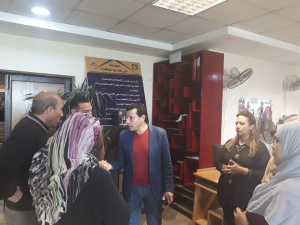 متابعة أعمال التجديد والتطوير لتنفيذ مخرجات مشروع دعم الفاعلية التعليمية