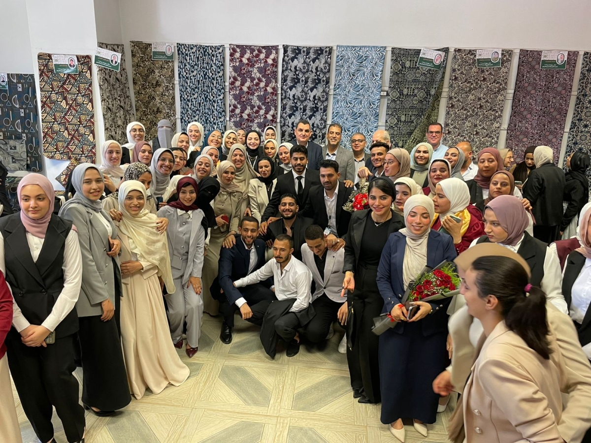 فعاليات تقييم مشروع التخرج بقسم الغزل والنسيج والتريكو للعام الجامعي 2024 -2025