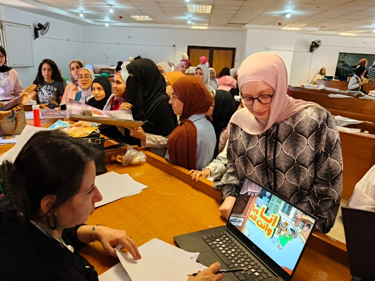 فعاليات تقييم مقرر تصميم الإعلانات المتحركة بوسائط متعددة (1) - الفرقة الثالثة - قسم الإعلان والطباعة والنشر - الفصل الدراسي الثاني 2024-2025
