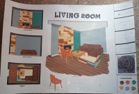 فعاليات تقييم مقرر نظريات اللون و تطبيقاتها للمستوي الأول ببرنامج علوم تصميم و انتاج الأثاث