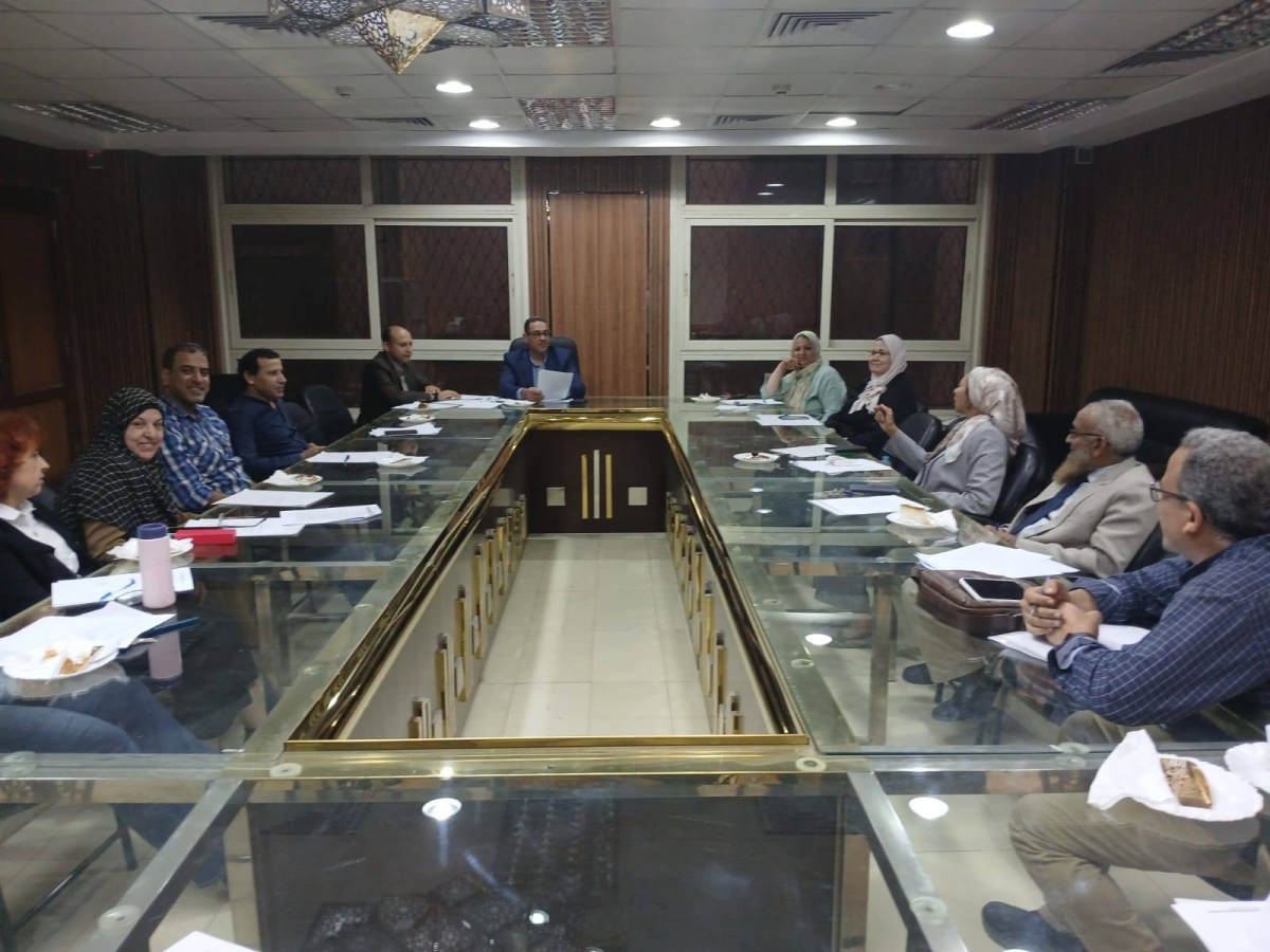 انعقاد مجلس كلية الفنون التطبيقية – جامعة بنها