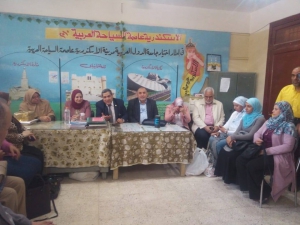 قافلة للفنون التطبيقية لتنمية مواهب فتيات قرية الاحراز