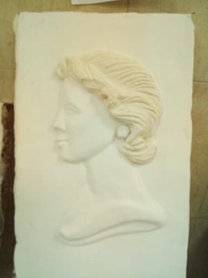 فاعليات تقييم مقرر تصميم النحت البارز (1) بقسم النحت و التشكيل المعمارى و الترميم