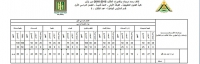 نتيجة الفرقة الاولى قسم الملابس الجاهزة  لائحة قديمة