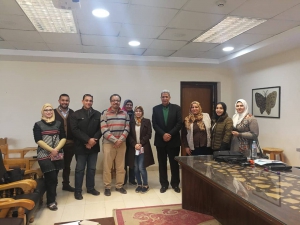 ورشة عمل عن الارشاد الأكاديمي بكليه الفنون التطبيقية