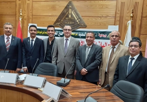 محمد زكى رئيساً لإتحاد طلاب جامعة بنها